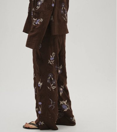 画像11: エンブロイダリーパッチワークトラウザーズ　Embroidery Patchwork Trousers