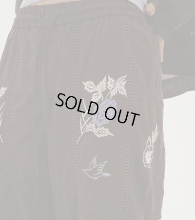 画像12: エンブロイダリーパッチワークトラウザーズ　Embroidery Patchwork Trousers