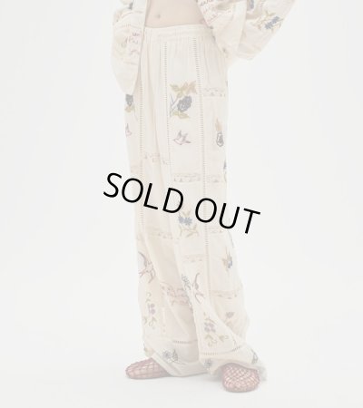 画像6: エンブロイダリーパッチワークトラウザーズ　Embroidery Patchwork Trousers