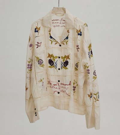 画像2: エンブロイダリーパッチワークシャツ　Embroidery Patchwork Shirts