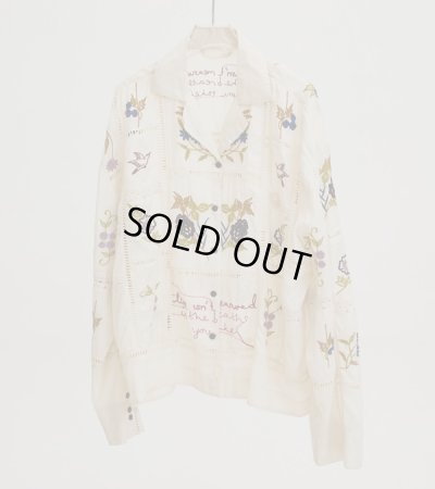 画像3: エンブロイダリーパッチワークシャツ　Embroidery Patchwork Shirts