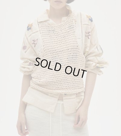 画像8: エンブロイダリーパッチワークシャツ　Embroidery Patchwork Shirts