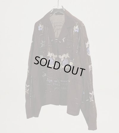 画像4: エンブロイダリーパッチワークシャツ　Embroidery Patchwork Shirts