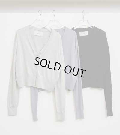 画像1: シルクコットンカーディガン　Silk Cotton Cardigan
