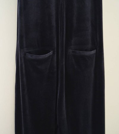 画像4: ベロアVネックコンビネゾン　Velour Vneck Combinaison