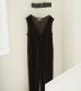 画像2: ベロアVネックコンビネゾン　Velour Vneck Combinaison (2)