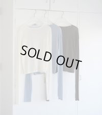 シアーロングTシャツ　Sheer Long T-Shirts
