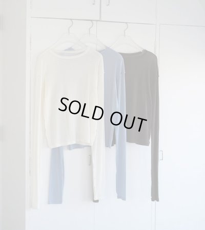 画像1: シアーロングTシャツ　Sheer Long T-Shirts