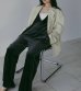 画像5: ベロアVネックコンビネゾン　Velour Vneck Combinaison (5)