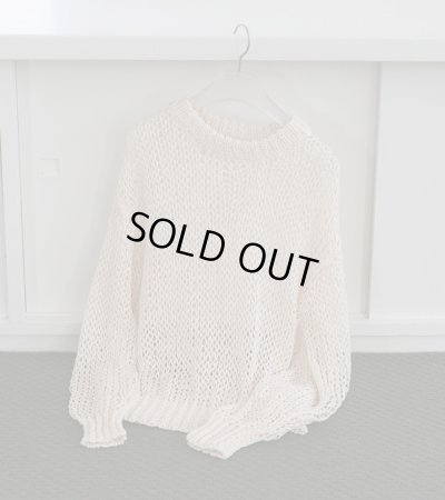 画像3: テープヤーンルーズニット　Tapeyarn Loose Knit