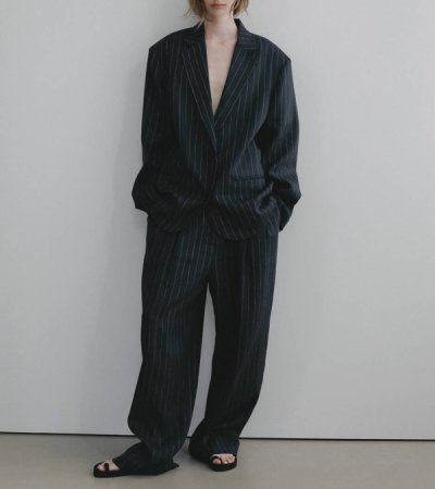 画像11: オーバーリネンジャケット　Over Linen Jacket