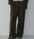 リネンタックパンツ　Linen Tuck Pants