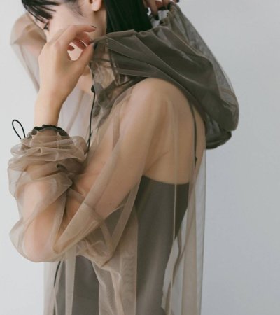 画像10: チュールジップブルゾンTulle Zip Blouzon