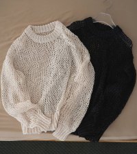 テープヤーンルーズニット　Tapeyarn Loose Knit