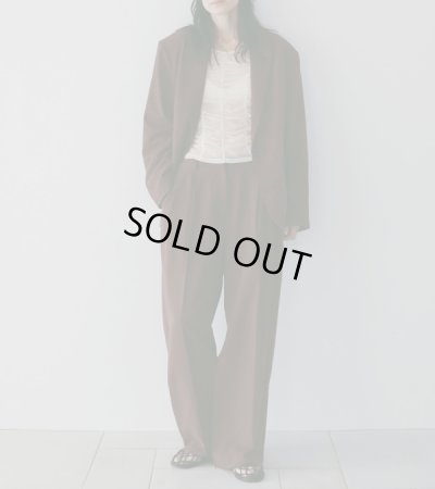 画像9: リネンタックパンツ　Linen Tuck Pants