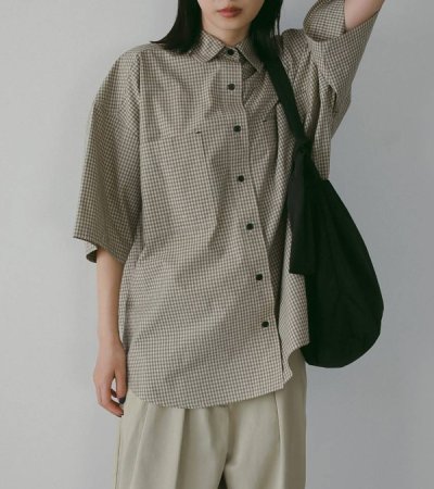 画像6: チェックオーバーシャツ　Check Over Shirts