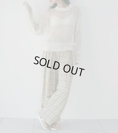 画像11: テープヤーンルーズニット　Tapeyarn Loose Knit