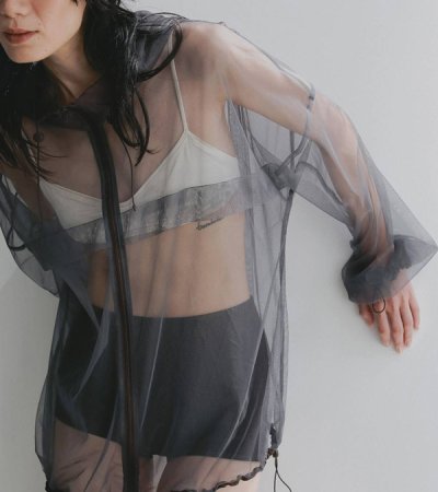 画像13: チュールジップブルゾンTulle Zip Blouzon