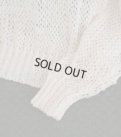 画像6: テープヤーンルーズニット　Tapeyarn Loose Knit