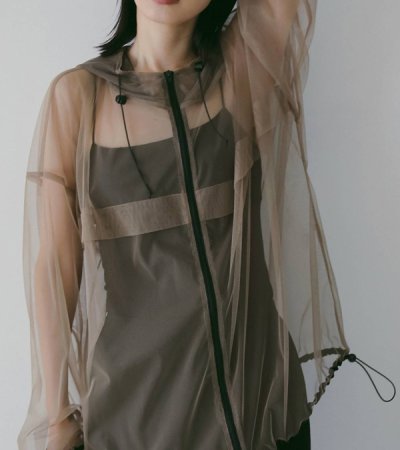 画像9: チュールジップブルゾンTulle Zip Blouzon