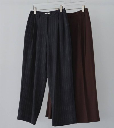 画像2: リネンタックパンツ　Linen Tuck Pants