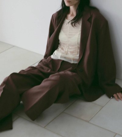 画像8: リネンタックパンツ　Linen Tuck Pants