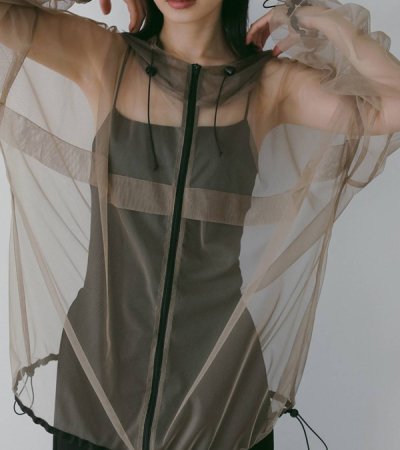 画像8: チュールジップブルゾンTulle Zip Blouzon