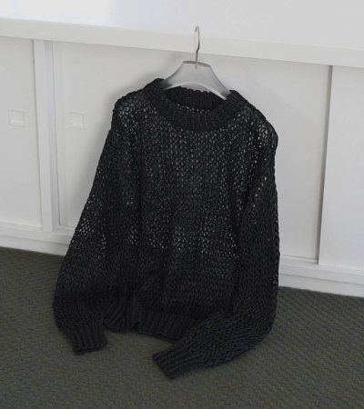 画像3: テープヤーンルーズニット　Tapeyarn Loose Knit