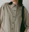 チェックオーバーシャツ　Check Over Shirts