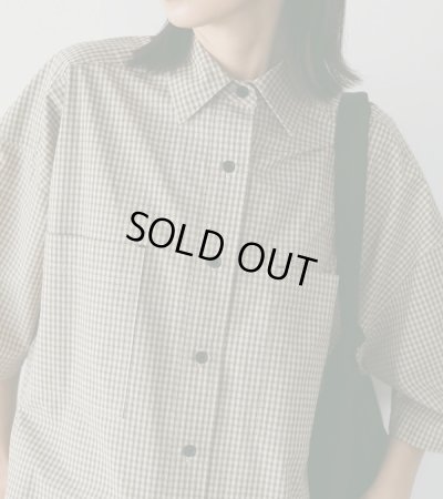 画像1: チェックオーバーシャツ　Check Over Shirts
