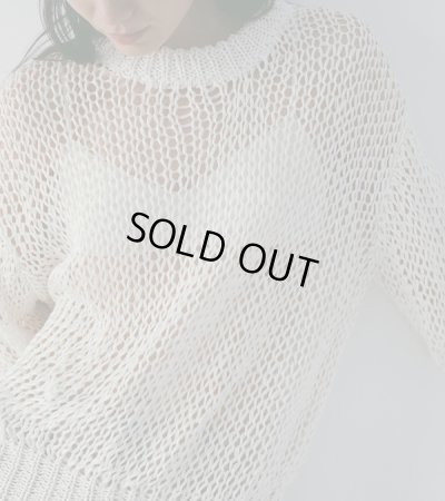 画像8: テープヤーンルーズニット　Tapeyarn Loose Knit