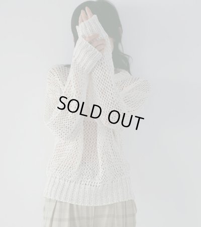 画像9: テープヤーンルーズニット　Tapeyarn Loose Knit