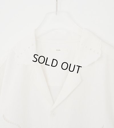 画像4: カットワークオープンカラーシャツ　Cutwork Opencollar Shirts