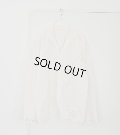 画像2: カットワークオープンカラーシャツ　Cutwork Opencollar Shirts