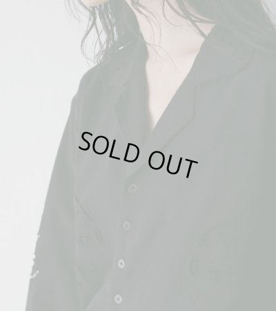 画像11: カットワークオープンカラーシャツ　Cutwork Opencollar Shirts