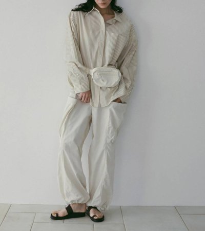 画像11: ストライプオーバーシャツ　Sjripe Over Shirts