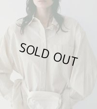 ストライプオーバーシャツ　Sjripe Over Shirts