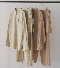 ストライプオーバーシャツ　Sjripe Over Shirts