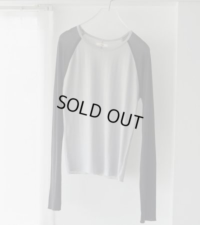 画像2: シアーラグランティーシャツ　Sheer Raglan T-Shirts