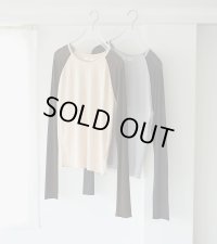シアーラグランティーシャツ　Sheer Raglan T-Shirts