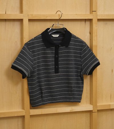画像2: ボーダーポロトップス　Border Polo Tops