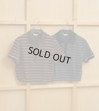 画像2: ボーダーポロトップス　Border Polo Tops