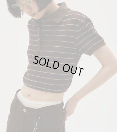 画像11: ボーダーポロトップス　Border Polo Tops