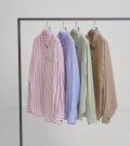 ストライプポケットシャツ　Stripe Pocket Shirts