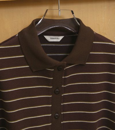 画像4: ボーダーポロトップス　Border Polo Tops
