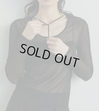 ツーウェイシアートップス　2way Sheer Tops