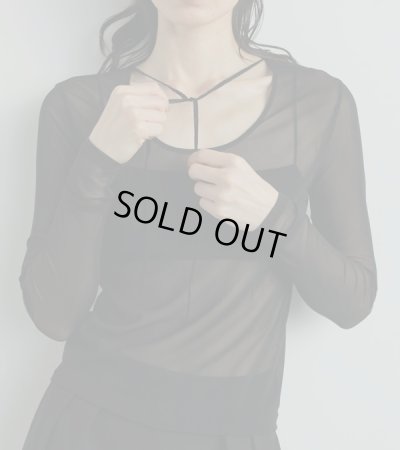 画像1: ツーウェイシアートップス　2way Sheer Tops