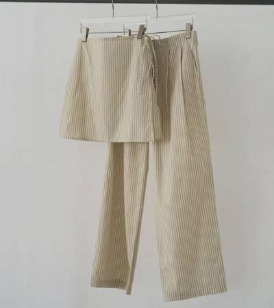 画像5: ストライプレイヤードパンツ　Stripe Layered Pants