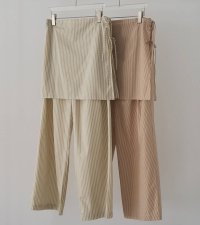 ストライプレイヤードパンツ　Stripe Layered Pants