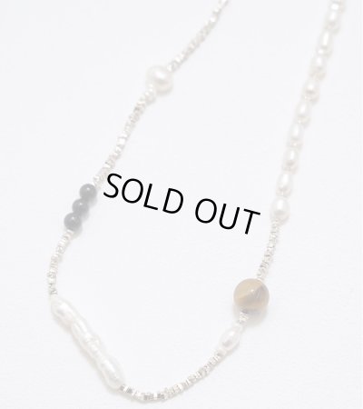 画像2: アシンメトリーパールチョーカー　Asymmetry Pearl Choker